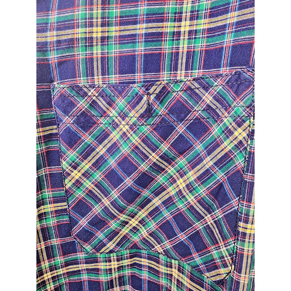 Nautica Jeans Co. Long Sleeve Plaid Multicolor Button Up Down Shirt NJ-99 Sz 2X - Picture 5 of 11